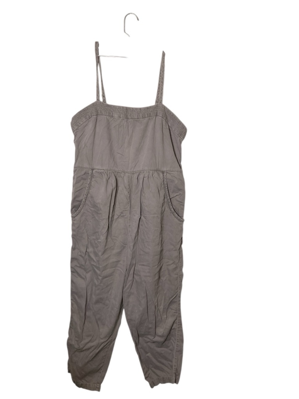 Women’s Anthropologie Postmark Everyday Jumpsuit in gray, size XL